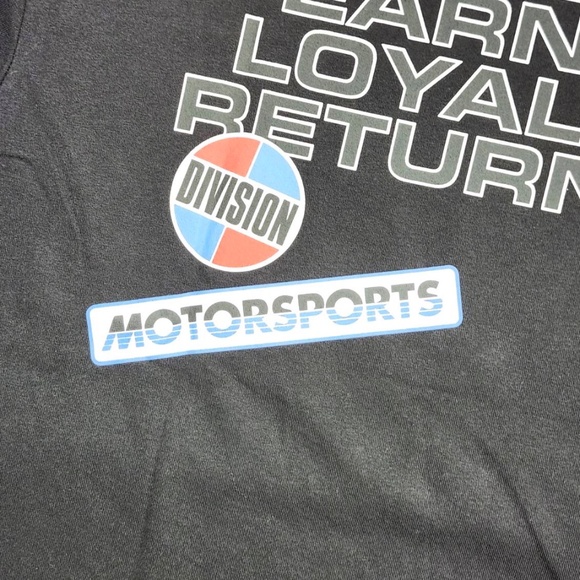 Bershka Tee Shirt Men’s 76 Speedway Racing size Large - Picture 7 of 10